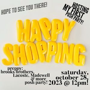 Preppy: Brooks Brothers, Lacoste Madewell & more Posh Party! First Time Hosting!
